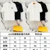 Louis Vuitton T-Shirts for AAAA Louis Vuitton T-Shirts Weight:320g Black/White #B52972
