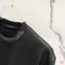 Louis Vuitton T-Shirts for AAAA Louis Vuitton T-Shirts Weight:320g Black/White #B52972