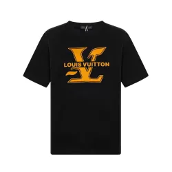 Louis Vuitton T-Shirts for AAAA Louis Vuitton T-Shirts White/Black #B51340