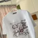Stylish Louis Vuitton T Shirt With Artistic Sketch Style Brand Print Black/White/Purple/Light Blue #B54302
