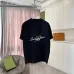 Stylish Louis Vuitton T Shirt With Artistic Sketch Style Brand Print Black/White/Purple/Light Blue #B54302