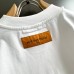 Louis Vuitton AAA Letter Embroidered T-Shirts for Men' Polo Shirts #B33173
