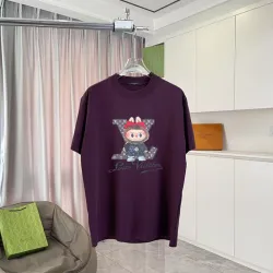 Louis Vuitton T - Shirt With Cute Character And Monogram Logo Design White/Black/Yellow/Purple #B54247