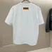 Louis Vuitton T-Shirts Black/White #B46406