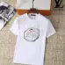 Louis Vuitton T-Shirts for Men Crew Neck Black/White/Grey Printing #B46421