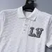 Louis Vuitton T-Shirts for Men' Polo Shirts Grid Full Print #B46539