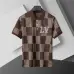 Louis Vuitton T-Shirts for Men' Polo Shirts Plaid crystal #B46542