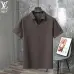 Louis Vuitton T-Shirts for Men' Polo Shirts Solid Color #B46545