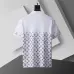 Louis Vuitton T-Shirts for Men' Polo Shirts printed Black/White #B46544