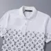 Louis Vuitton T-Shirts for Men' Polo Shirts printed Black/White #B46544