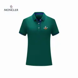 Moncler T-shirts Polo for men Solid Color Black/White/Yellow/Blue/Red/Grey #B46611