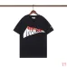 Moncler T-shirts for men 270g Black/White #B53059