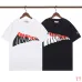 Moncler T-shirts for men 270g Black/White #B53059
