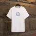 Moncler T-shirts for men 300g 100% cotton NFC chip sensor #B52956