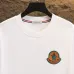 Moncler T-shirts for men 300g 100% cotton NFC chip sensor #B52957