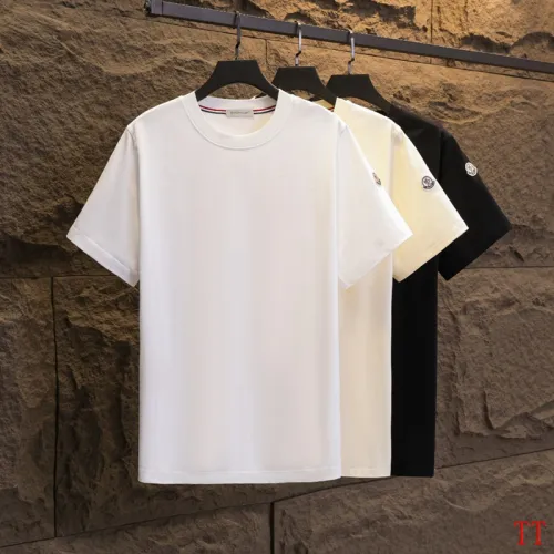Moncler T-shirts for men 300g 100% cotton NFC chip sensor #B52958