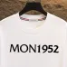Moncler T-shirts for men 300g 100% cotton NFC chip sensor #B52963
