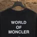 Moncler T-shirts for men 300g 100% cotton NFC chip sensor #B52965