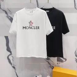 Moncler T-shirts for men Black/White #B47080