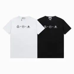 Moncler T-shirts for men Black/White #B47089