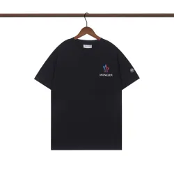 Moncler T-shirts for men Black/White #B47445