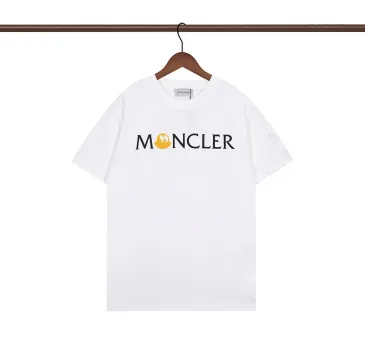 Moncler T-shirts for men Black/White #B51595