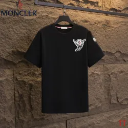 Moncler T-shirts for men Black/White #B52942