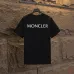 Moncler T-shirts for men Black/White Weight 300g 100% cotton #B52943