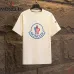Moncler T-shirts for men Black/White Weight 300g 100% cotton #B52944
