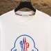 Moncler T-shirts for men Black/White Weight 300g 100% cotton #B52944