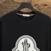 Moncler T-shirts for men Black/White Weight 300g 100% cotton #B52946