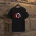 Moncler T-shirts for men Black/White Weight 300g 100% cotton #B52947