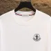 Moncler T-shirts for men Black/White Weight 300g 100% cotton #B52948