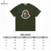 Moncler T-shirts for men Black/White/Green #B47065