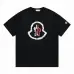 Moncler T-shirts for men Black/White/Green #B47065