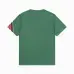 Moncler T-shirts for men Black/White/Green #B47088