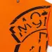 Moncler T-shirts for men Black/White/Orange #B47072