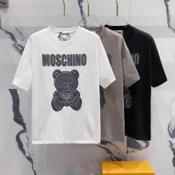 Moschino T-Shirts bear Black/White/Grey #B47092