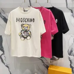 Moschino T-Shirts bear Black/White/Red #B47090