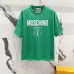 Moschino T-Shirts milano Black/White/Green #B47091