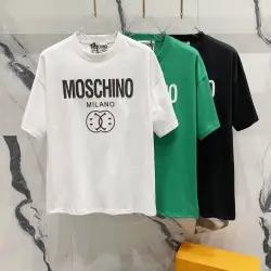 Moschino T-Shirts milano Black/White/Green #B47091