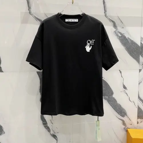 OFF WHITE T-Shirts for MEN Black/White #B47099