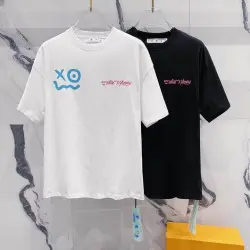 OFF WHITE T-Shirts for MEN Black/White #B47100