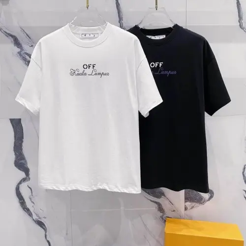 OFF WHITE T-Shirts for MEN Black/White #B47101