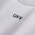 OFF WHITE T-Shirts for MEN Black/White #B47104