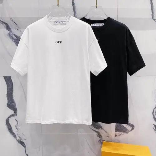 OFF WHITE T-Shirts for MEN Black/White #B47104