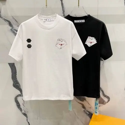 OFF WHITE T-Shirts for MEN Black/White #B47114