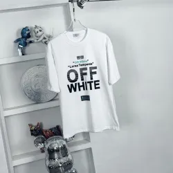 OFF WHITE T-Shirts for MEN Black/White #B50710