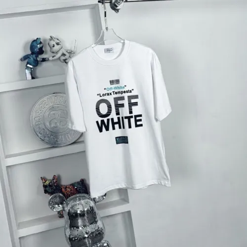 OFF WHITE T-Shirts for MEN Black/White #B50710