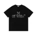 OFF WHITE T-Shirts for MEN Black/White #B50712